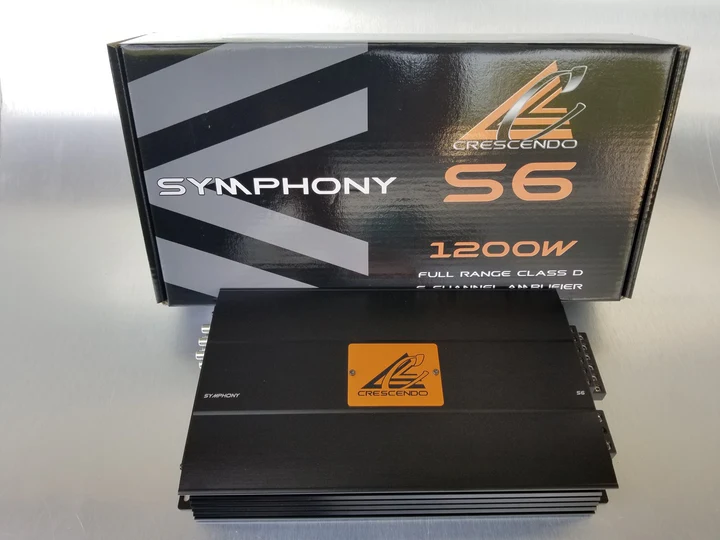 Symphony S6 6 Channel Amplifier