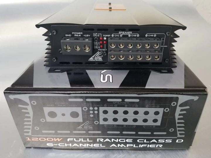 Symphony S6 6 Channel Amplifier