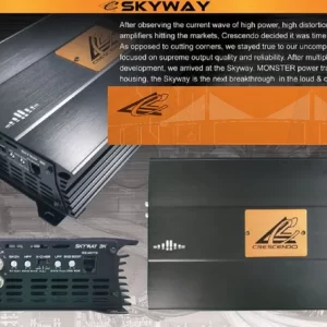Crescendo Audio Skyway 3K Full Range Monoblock Amplifier